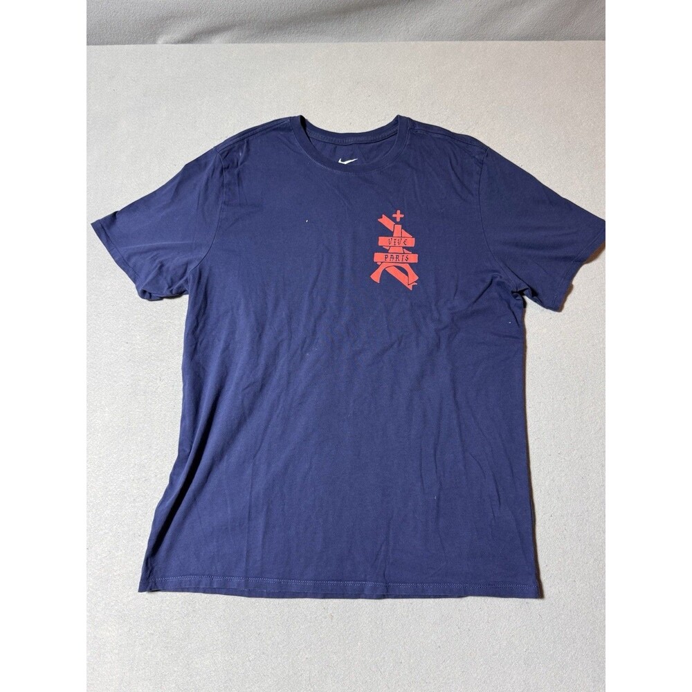 Nike Vive Paris Shirt Mens Size XL Eiffel Tower PSG Paris Saint Germain